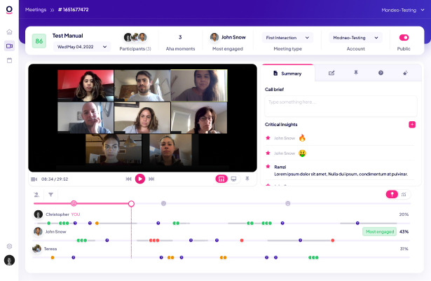SaaS platform web application